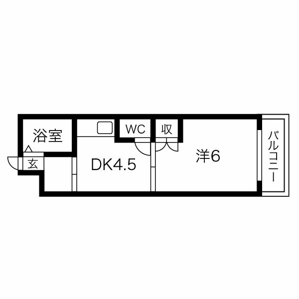 神戸市灘区城内通(阪急神戸線王子公園)のマンション賃貸物件 間取画像