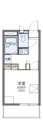 神戸市西区丸塚(神戸市営地下鉄線西神中央)のマンション賃貸物件 間取画像