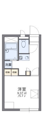 明石市朝霧町(JR山陽本線朝霧)のアパート賃貸物件 間取画像