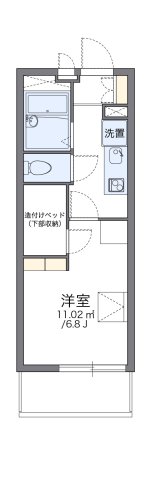 神戸市西区北別府(神戸市営地下鉄線伊川谷)のマンション賃貸物件 間取画像