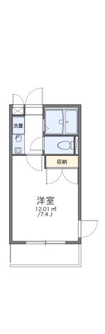 神戸市西区北別府(神戸市営地下鉄線伊川谷)のマンション賃貸物件 間取画像
