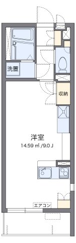 神戸市東灘区御影本町(阪神本線御影)のマンション賃貸物件 間取画像