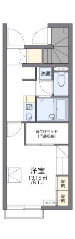 神戸市西区玉津町上池(JR山陽本線明石)のアパート賃貸物件 間取画像