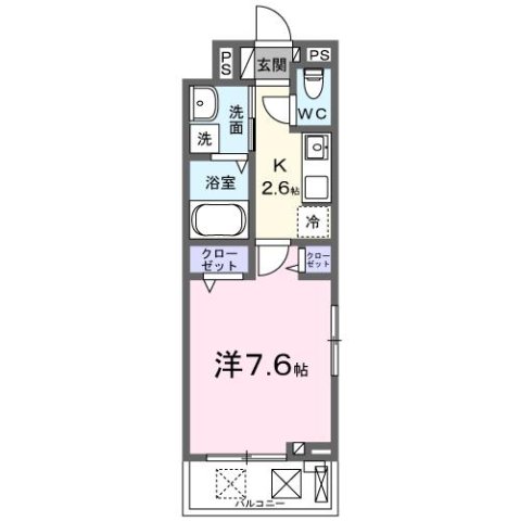 明石市大蔵八幡町(山陽電鉄線大蔵谷)のアパート賃貸物件 間取画像