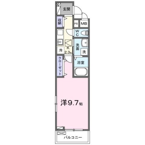 明石市大蔵八幡町(山陽電鉄線大蔵谷)のアパート賃貸物件 間取画像