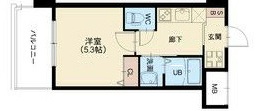 神戸市中央区下山手通(JR東海道本線(近畿)神戸)のマンション賃貸物件 間取画像