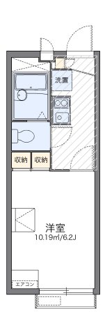 神戸市西区岩岡町西脇(JR山陽本線大久保)のアパート賃貸物件 間取画像