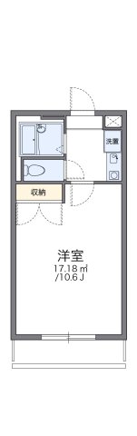 明石市魚住町住吉(山陽電鉄線山陽魚住)のアパート賃貸物件 間取画像