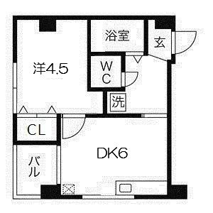 神戸市灘区城内通(阪急神戸線王子公園)のマンション賃貸物件 間取画像