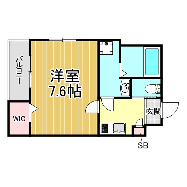 神戸市中央区国香通(阪急神戸線春日野道)のマンション賃貸物件 間取画像