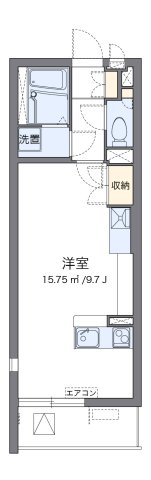 明石市西明石西町(JR山陽本線西明石)のマンション賃貸物件 間取画像