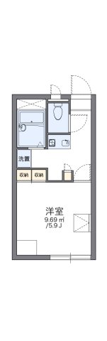 神戸市須磨区多井畑(神戸市営地下鉄線名谷)のアパート賃貸物件 間取画像