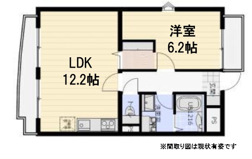 神戸市東灘区魚崎北町(阪神本線青木)のマンション賃貸物件 間取画像