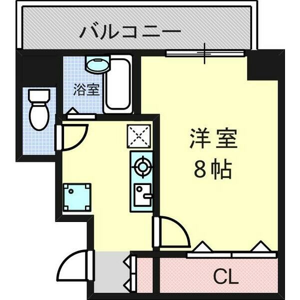 神戸市東灘区本山北町(JR東海道本線(近畿)甲南山手)のマンション賃貸物件 間取画像