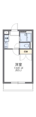 神戸市西区二ツ屋(神戸市営地下鉄線西神中央)のマンション賃貸物件 間取画像