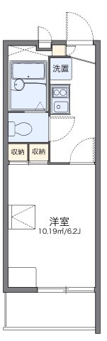 尼崎市西長洲町(阪神本線尼崎)のマンション賃貸物件 間取画像