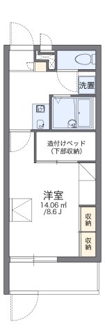尼崎市武庫川町(阪神本線尼崎センタープール前)のマンション賃貸物件 間取画像