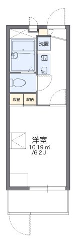 西宮市津門大箇町(阪急今津線阪神国道)のマンション賃貸物件 間取画像