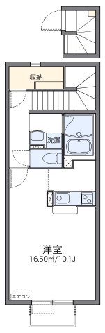 明石市大久保町松陰(JR山陽本線西明石)のアパート賃貸物件 間取画像