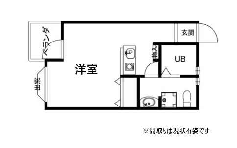 神戸市灘区城内通(JR東海道本線(近畿)灘)のアパート賃貸物件 間取画像