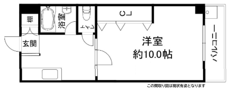 神戸市灘区岩屋北町(阪神本線岩屋)のマンション賃貸物件 間取画像