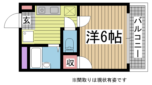 神戸市東灘区北青木(JR東海道本線(近畿)摂津本山)のアパート賃貸物件 間取画像