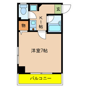 神戸市東灘区本山中町(JR東海道本線(近畿)摂津本山)のマンション賃貸物件 間取画像