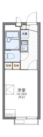 神戸市西区岩岡町西脇(JR山陽本線大久保)のアパート賃貸物件 間取画像