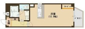 神戸市東灘区御影中町(JR東海道本線(近畿)住吉)のマンション賃貸物件 間取画像