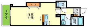 神戸市須磨区北町(JR山陽本線須磨海浜公園)のマンション賃貸物件 間取画像
