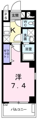 神戸市中央区国香通(JR東海道本線(近畿)三ノ宮)のマンション賃貸物件 間取画像