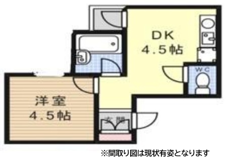 神戸市東灘区魚崎南町(阪神本線青木)のマンション賃貸物件 間取画像