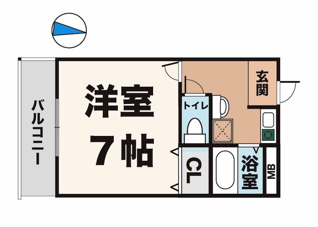 神戸市西区池上(神戸市営地下鉄線伊川谷)のマンション賃貸物件 間取画像
