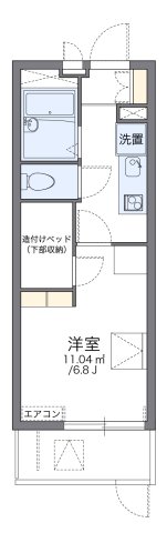 尼崎市南塚口町(阪急神戸線塚口)のマンション賃貸物件 間取画像