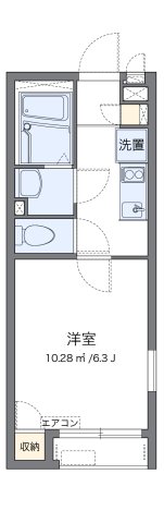 尼崎市三反田町(JR東海道本線(近畿)立花)のアパート賃貸物件 間取画像
