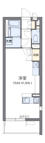 明石市西明石西町(JR山陽本線西明石)のマンション賃貸物件 間取画像