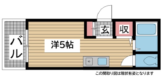 神戸市兵庫区下沢通(神戸市営地下鉄線上沢)のマンション賃貸物件 間取画像