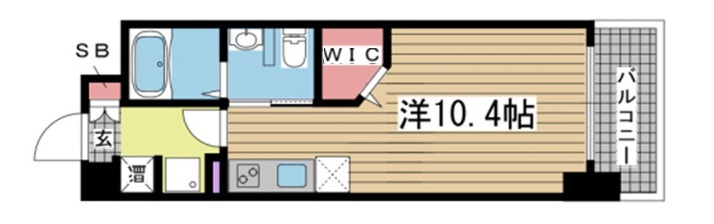 神戸市兵庫区福原町(JR東海道本線(近畿)神戸)のマンション賃貸物件 間取画像