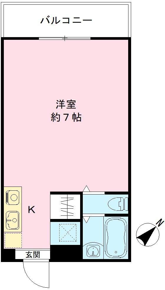 神戸市西区伊川谷町有瀬(JR山陽本線朝霧)のマンション賃貸物件 間取画像