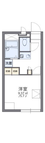 西宮市甲東園(阪急今津線甲東園)のアパート賃貸物件 間取画像