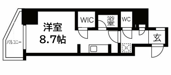 神戸市中央区海岸通(神戸市営地下鉄海岸線みなと元町)のマンション賃貸物件 間取画像