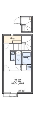 神戸市長田区五位ノ池町(神戸市営地下鉄線板宿)のアパート賃貸物件 間取画像