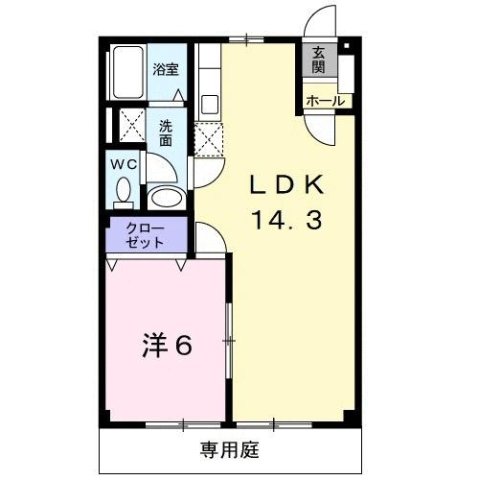 神戸市西区玉津町今津(JR山陽本線明石)のアパート賃貸物件 間取画像