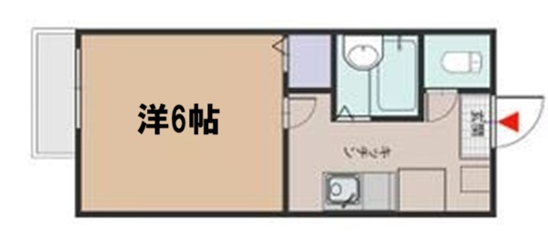 神戸市中央区中山手通(神戸市営地下鉄線大倉山)のアパート賃貸物件 間取画像