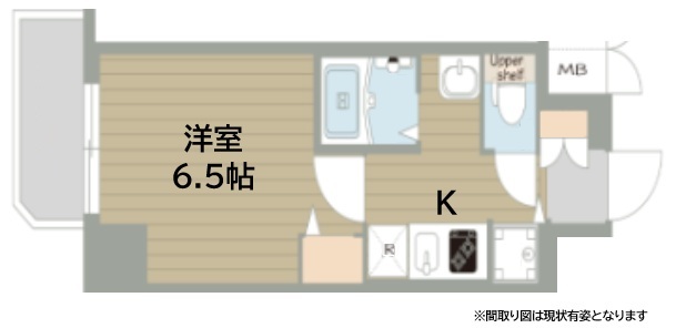 神戸市兵庫区中道通(神戸高速線新開地)のマンション賃貸物件 間取画像