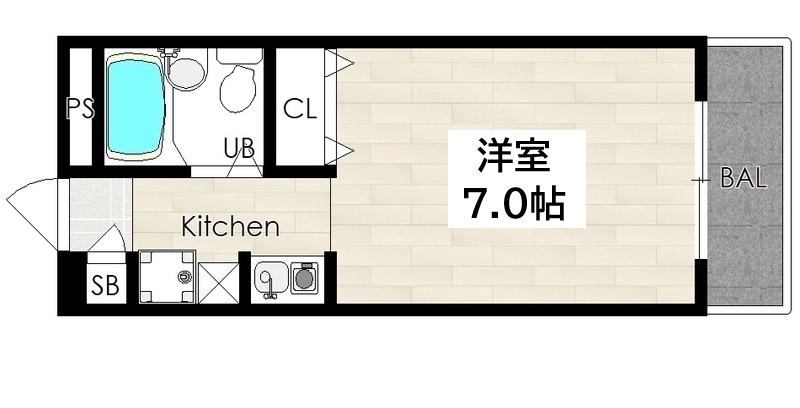 神戸市須磨区妙法寺(神戸市営地下鉄線妙法寺)のマンション賃貸物件 間取画像