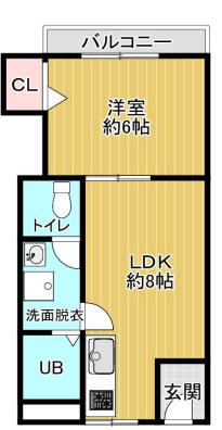 神戸市北区鈴蘭台西町(神戸電鉄粟生線鈴蘭台西口)のマンション賃貸物件 間取画像