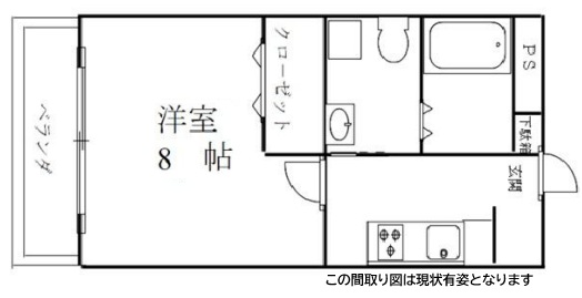 神戸市中央区宮本通(阪急神戸線春日野道)のマンション賃貸物件 間取画像
