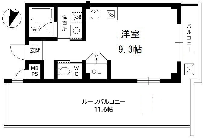 神戸市北区鈴蘭台東町(神戸電鉄有馬線鈴蘭台)のマンション賃貸物件 間取画像