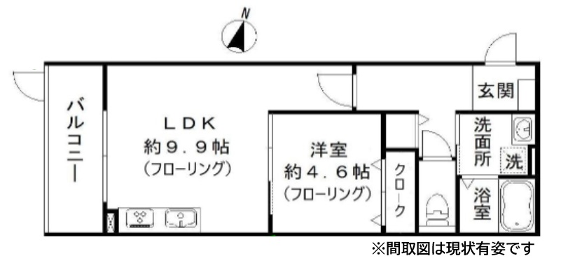 神戸市東灘区御影(阪急神戸線御影)のアパート賃貸物件 間取画像